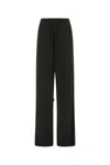 ANN DEMEULEMEESTER BLACK CREPE PANT