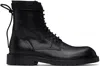 Ann Demeulemeester Black Danny Ankle Boots In Black