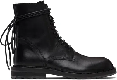 ANN DEMEULEMEESTER BLACK DANNY ANKLE BOOTS