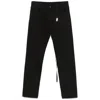 Ann Demeulemeester Denim Trousers With Belt Loops In Black