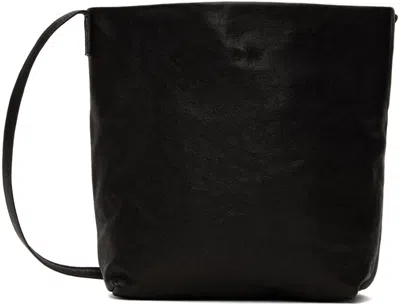 Ann Demeulemeester Black Ger Mini Soft Shoulder Bag In 099 Black