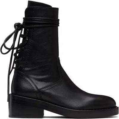 Ann Demeulemeester Black Henrica Boots