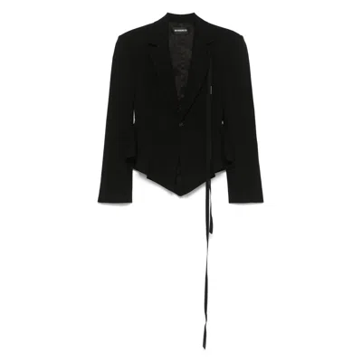 ANN DEMEULEMEESTER ANN DEMEULEMEESTER BLACK JACKETS - BLAZERS WOMEN