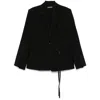 Ann Demeulemeester Cadby Single-breasted Blazer