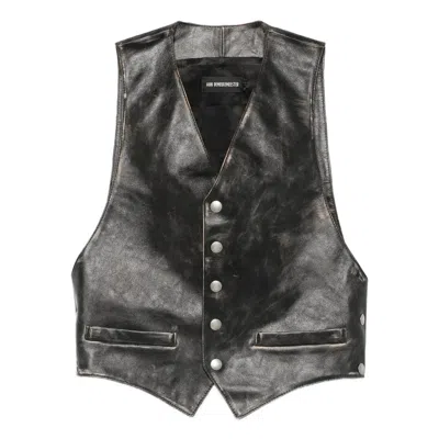Ann Demeulemeester Albien Classic Waistcoat In Black