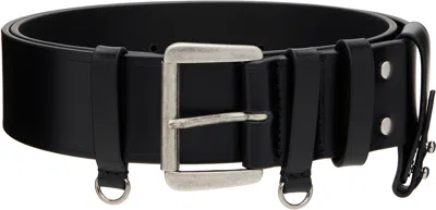 Ann Demeulemeester Black Janke Belt