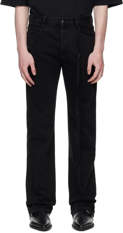 Ann Demeulemeester Black Jonas 5-pockets Slim Fit Jeans