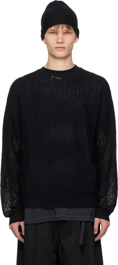 Ann Demeulemeester Black Kamillo Oversize Sweater