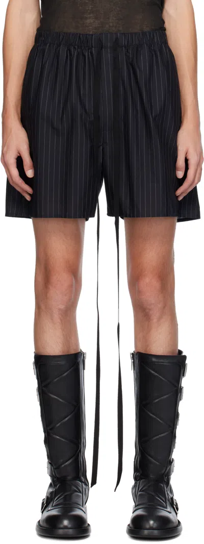 Ann Demeulemeester Laureis Boxer Shorts In Black