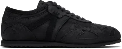Ann Demeulemeester Black Milton Low-top Boxing Sneakers