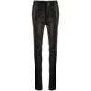 Ann Demeulemeester Skinny Fit Leather Trousers
