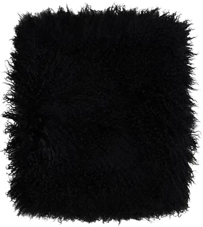 Ann Demeulemeester Black Ragna Shearling Collar