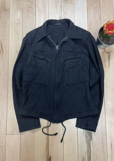 Pre-owned Ann Demeulemeester Black Rayon Work Jacket