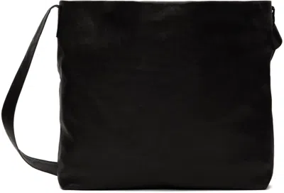 Ann Demeulemeester Black Runa Medium Shoulder Bag In 099 Black