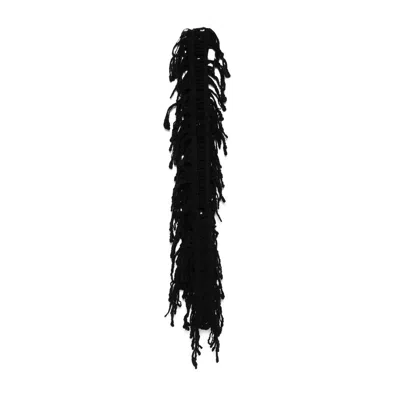 Ann Demeulemeester Black Scarves Women