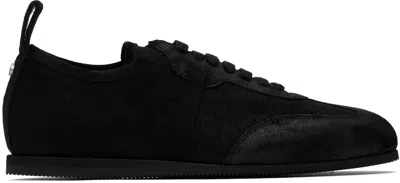 Ann Demeulemeester Black Siru Low-top Boxing Sneakers