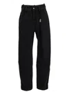Ann Demeulemeester Herme 5-pockets Slim Fit Cropped Trousers Faded De In Black