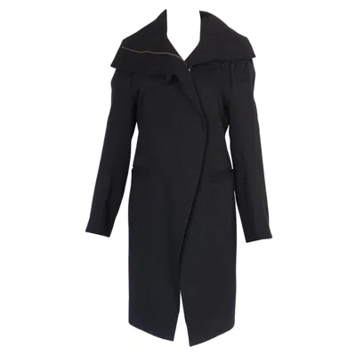 Pre-owned Ann Demeulemeester Black Tailored Coat