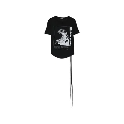 Ann Demeulemeester Graphic-print T-shirt In Black