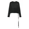 Ann Demeulemeester Black Tops Women In Black
