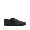 Ann Demeulemeester Milton Low-top Boxing Sneakers In Black