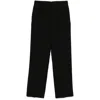 Ann Demeulemeester Ysten Cropped-hose In Black