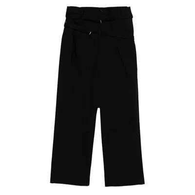 Ann Demeulemeester Black Trousers - Straight Trousers Women