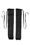Ann Demeulemeester Blasius Leg Warmers In Black