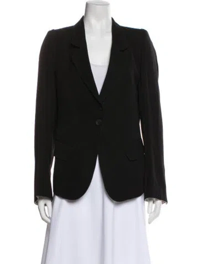 Pre-owned Ann Demeulemeester Blazer In Black