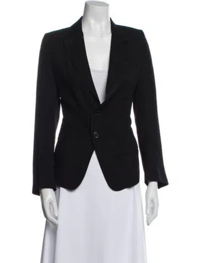 Pre-owned Ann Demeulemeester Blazer In Black
