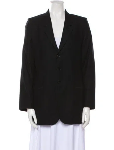 Pre-owned Ann Demeulemeester Blazer In Black
