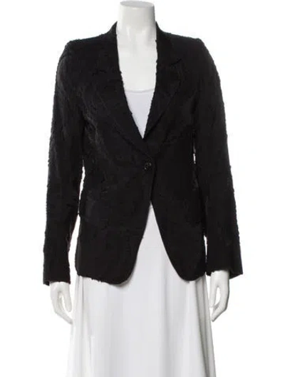 Pre-owned Ann Demeulemeester Blazer In Black