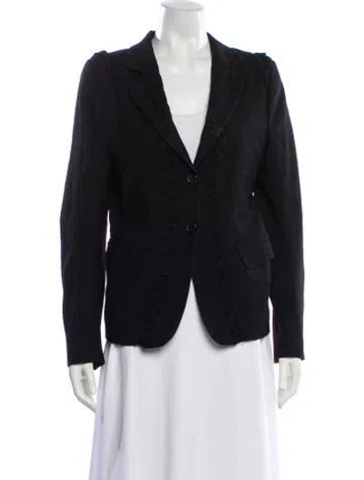 Pre-owned Ann Demeulemeester Blazer In Black