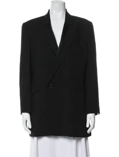 Pre-owned Ann Demeulemeester Blazer In Black