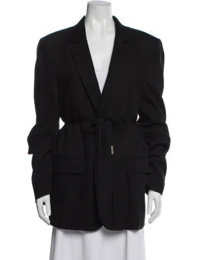 Pre-owned Ann Demeulemeester Blazer In Black