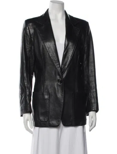 Pre-owned Ann Demeulemeester Blazer In Black