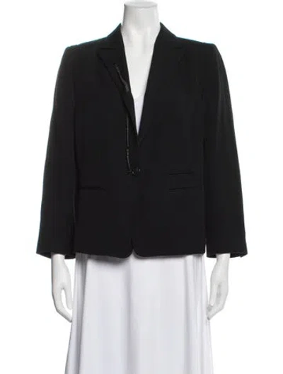 Pre-owned Ann Demeulemeester Blazer In Black