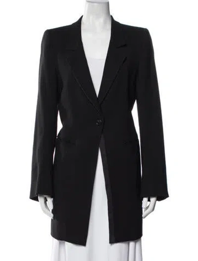 Pre-owned Ann Demeulemeester Blazer In Black