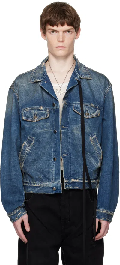 Ann Demeulemeester Blue Raf 5-pockets Standard Denim Jacket