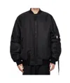 Ann Demeulemeester Zip-fastening Bomber Jacket In Black