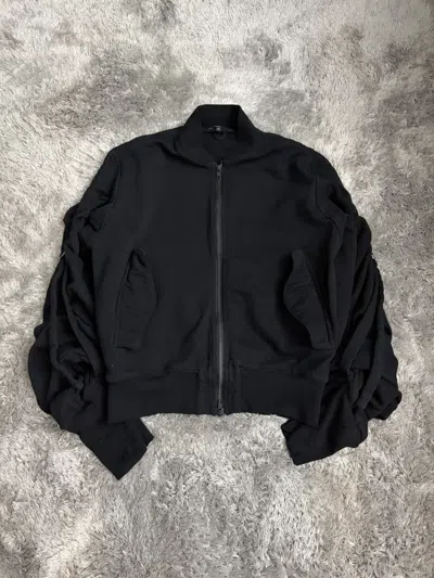 Pre-owned Ann Demeulemeester Bondage Bomber In Black