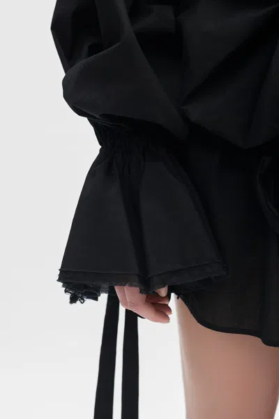 Ann Demeulemeester Bregje Ruffled Mini Dress In Multi