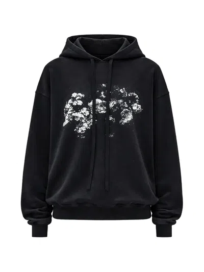 Ann Demeulemeester Brushed Sweatshirt In Black