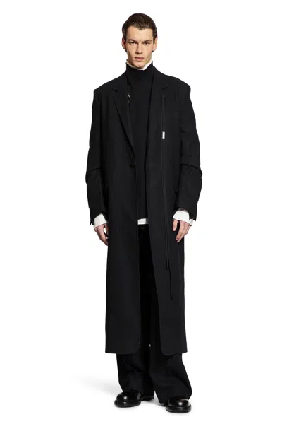 Ann Demeulemeester Brushed Wool In Black