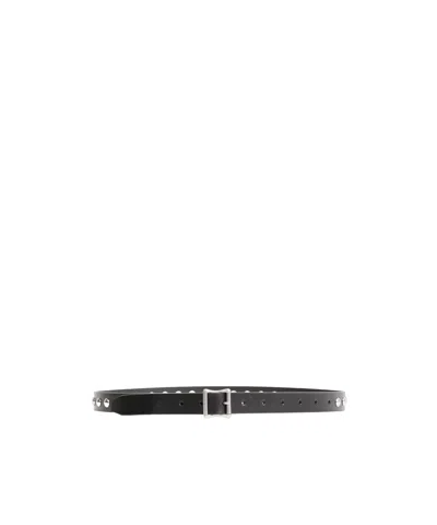 Ann Demeulemeester Buckle Belt In Black