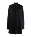 Ann Demeulemeester Buttoned-up Oversized Shirt In Black