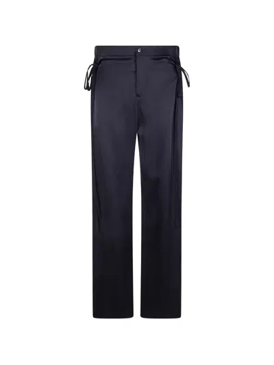 Ann Demeulemeester Button-fastening Trousers In Black