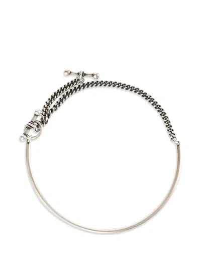 Ann Demeulemeester Cally Chain Pendant Necklace In Pattern