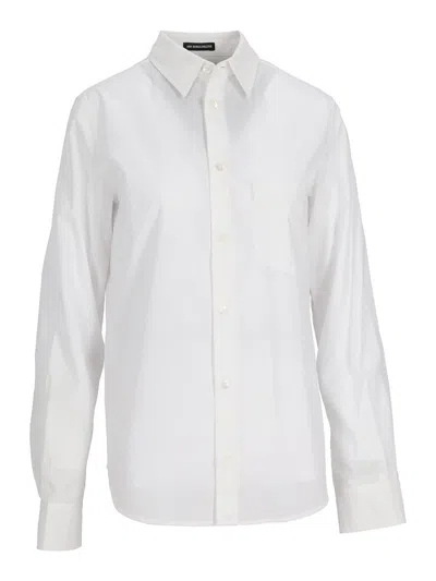 ANN DEMEULEMEESTER BETTY FITTED SHIRT COTTON POPELINE