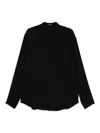 Ann Demeulemeester Andre Long-sleeved Shirt In Black